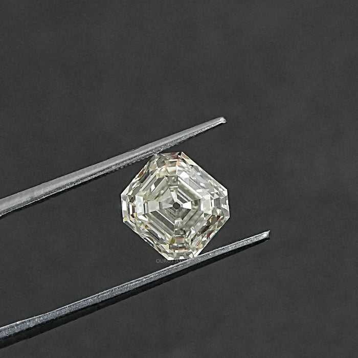 Alte Mine Asscher Schliff Labor Gezüchteter Diamant