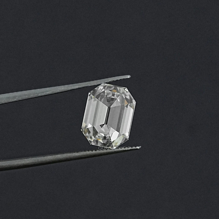 Antique Old Mine Emerald Cut Loose Lab Diamond