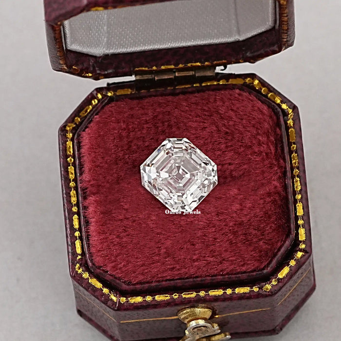 Old Mine Asscher Cut Lab Grown Diamond