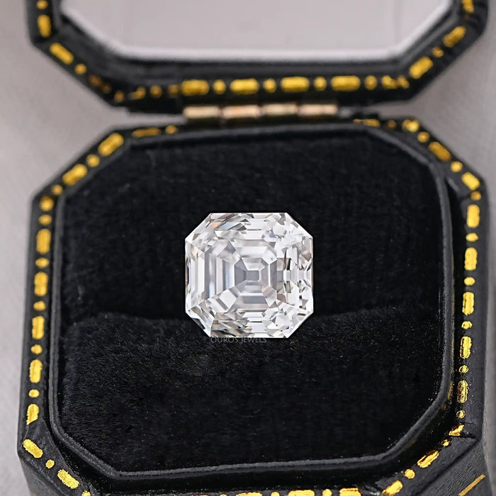 Alte Mine Asscher Schliff Labor Gezüchteter Diamant