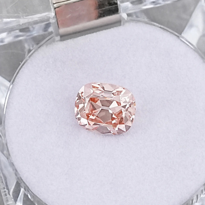 Alte Mine Rosa Kissenschliff Labor Gewachsener Diamant