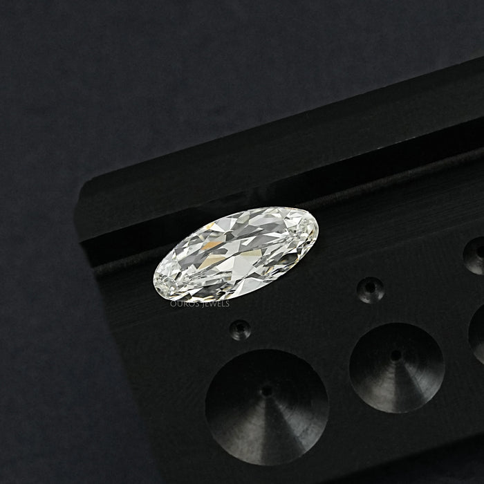 Old Mine Moval Cut Lab Grown Loose Diamond