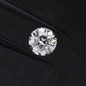 1.10 Carat Higher Crown Old European Round Cut Lab Grown Diamond