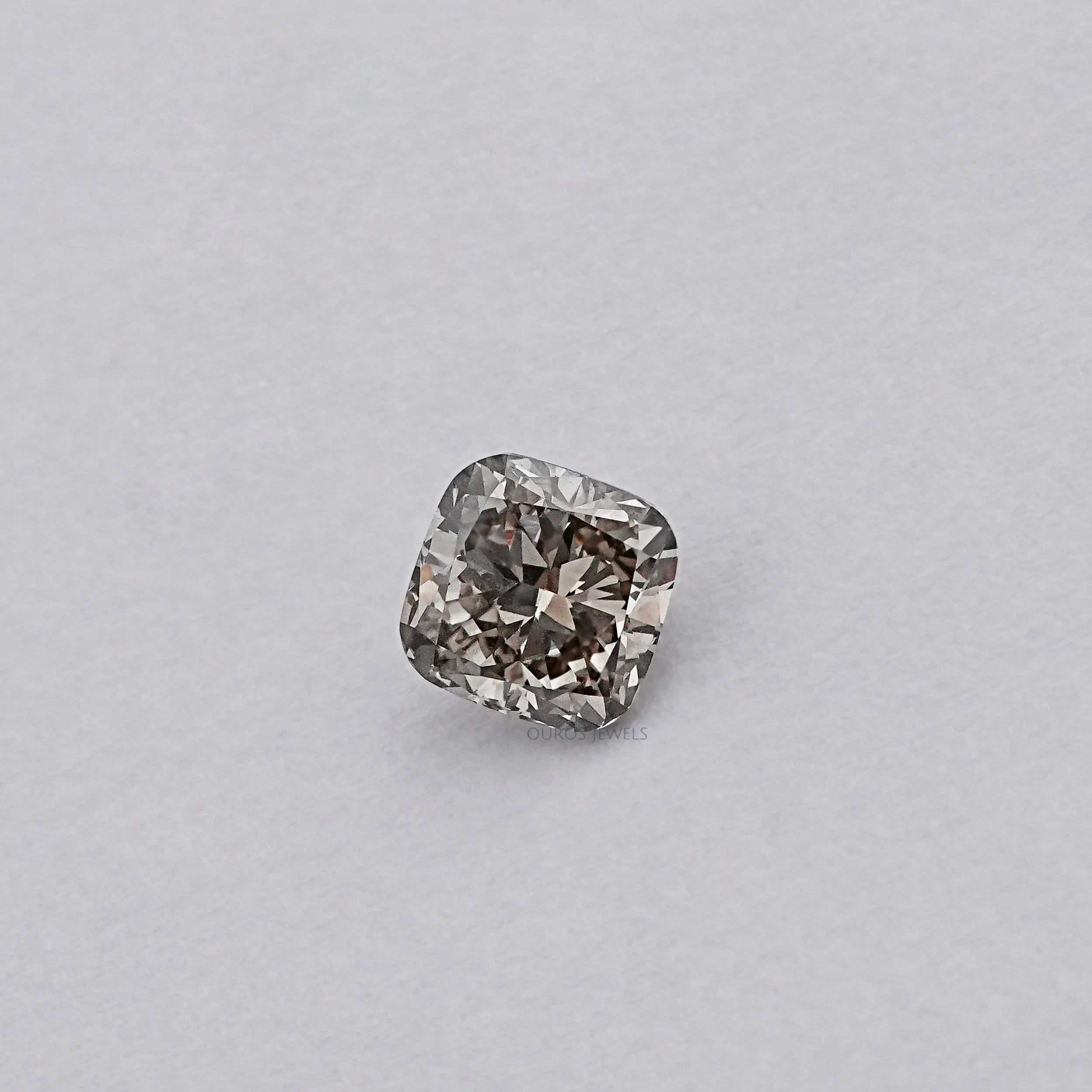 Olive Cushion Lab Grown Loose Diamond