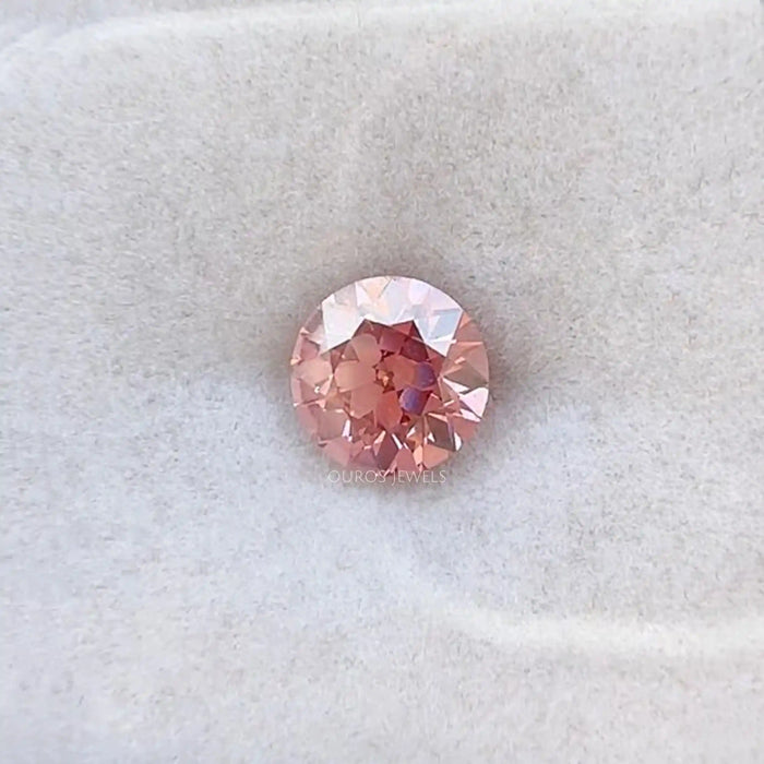 [Pink Old European Diamond]-[Ouros Jewels]