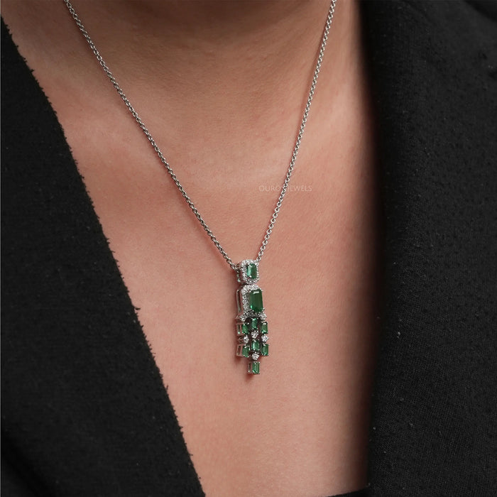 Emerald Gemstone pendant