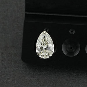 Old Cut Pear Shaped Lab Grown Diamond