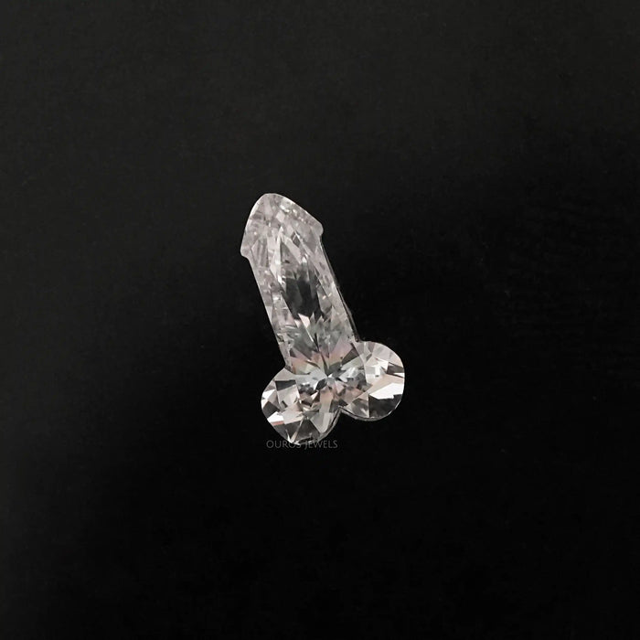 0,95 Karat Penis form Labor Diamant