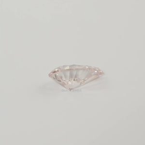 5.11 Karat Birnenformiger Schickes rosa Labor Diamant