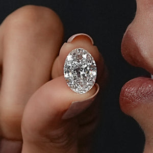 5.00 Carat Portuguese Oval Lab Grown Diamond