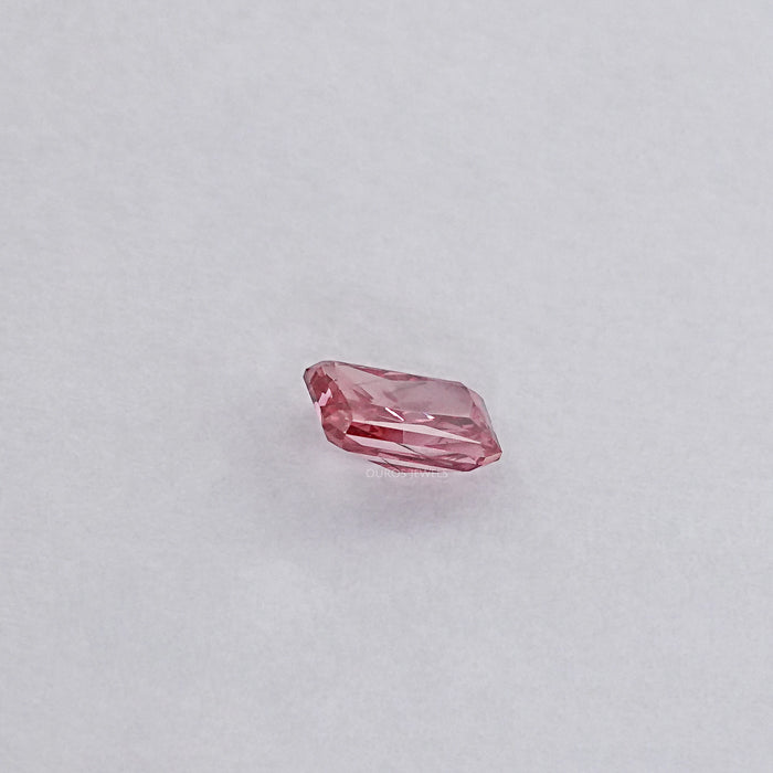 Red Radiant Lab Grown Loose Diamond