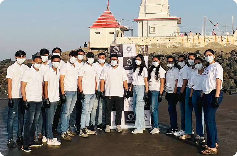 Dumas Beach Cleaning