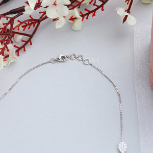 Round Diamond Bridal Necklace