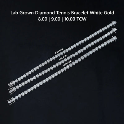 Stilvolles Armband Mit Brillantem, Rundem Labor-diamanten