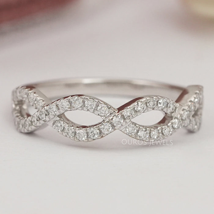 Rundschliff Labor Diamant Unendlichkeit Band