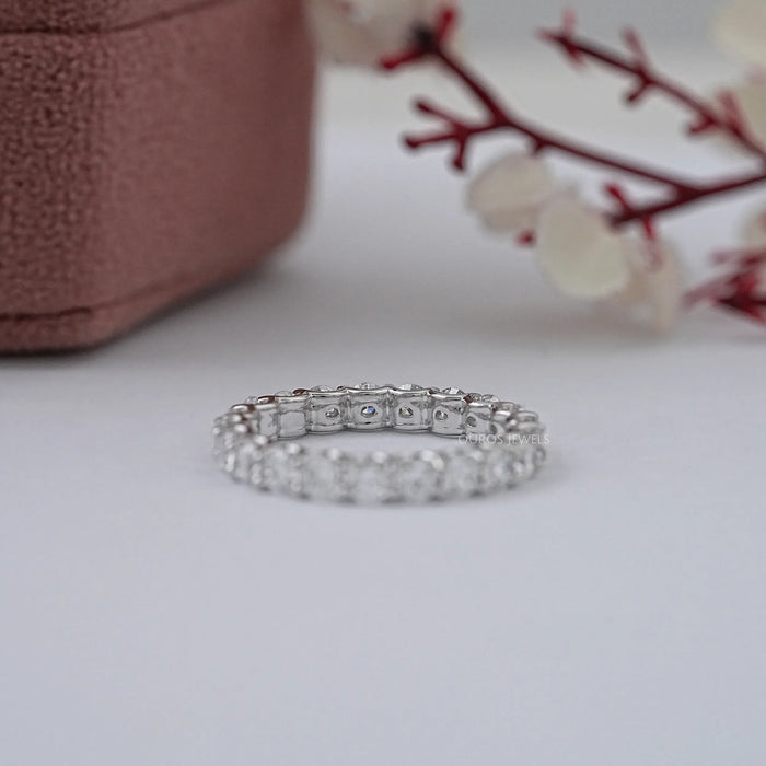 3.00 MM Round Lab Grown Diamond Wedding Ring