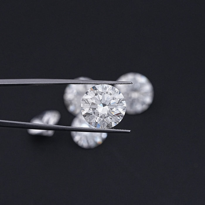 Round Cut Lab Grown Loose Diamond