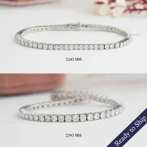 Armband Mit Brillantem Rundschliff Und Nachhaltigen Diamanten