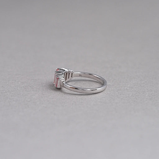 7 Stone Baguette Cut Diamond Ring