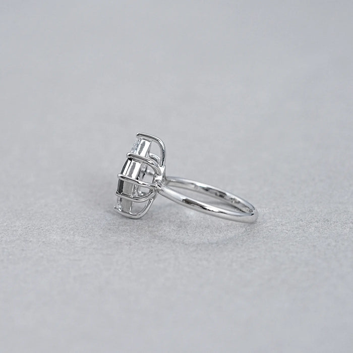 Princess Cut Black Diamond Anniversary Rings