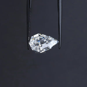 1.50 Carat Step Cut Pear Lab Grown Diamond