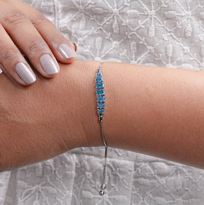 Fancy Color Diamant Kette Armband