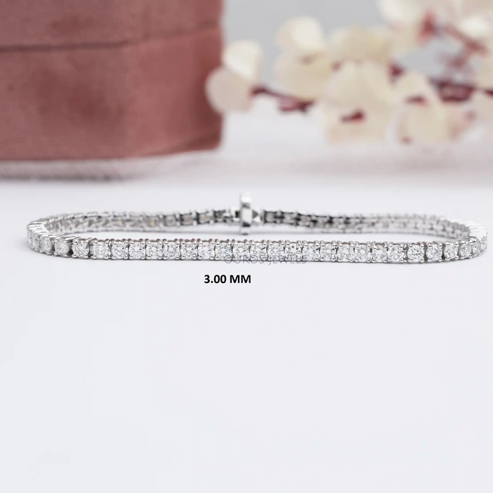 Lab Grown Diamond Tennis Bracelet