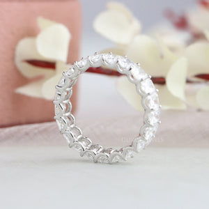 Radiant Cut Lab Grown Diamond Eternity Ring