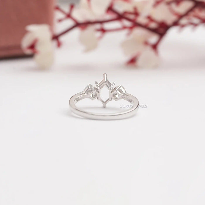 Oktagon Form Labor Diamant Loses Paar
