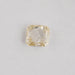 Yellow Radiant Cut Loose Diamond on White Background 