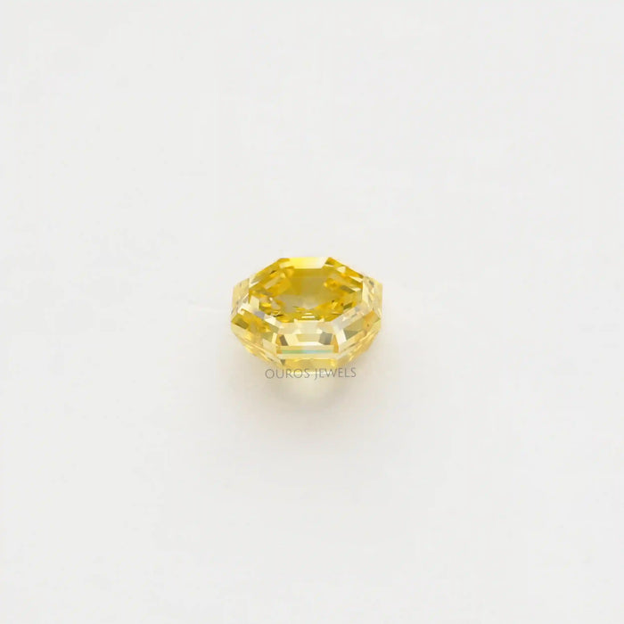 1,25 Karat Gelb Achteck Schliff Labor Diamant