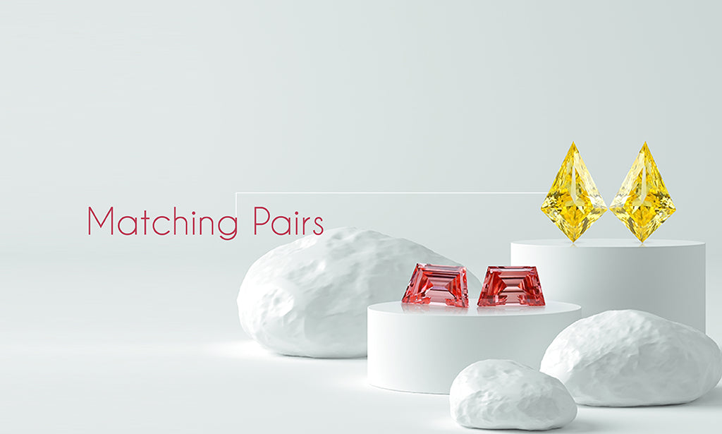 Ouros Twins: Matching Pairs of Lab-Grown Diamonds in Cadillac, Hexagon, and More Unique Shapes