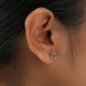 [Olive Cushion Cut Lab Diamonds]-[Ouros Jewels]