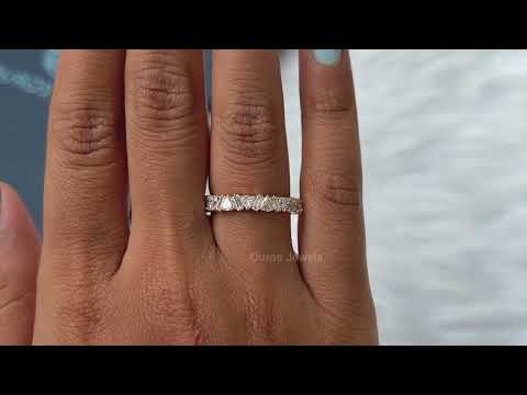 baguette diamond wedding band 