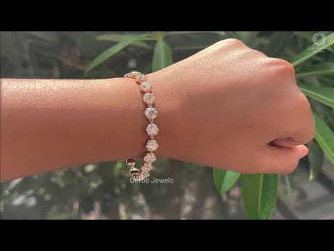 [Old European Round Diamond Bracelet]-[Ouros Jewels]