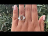 [Youtube Video of Semi Mount Half Moon Diamond Ring for Women]-[Ouros Jewels]