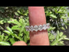 See this Oval Cut Lab Grown Diamond Eternity band in high quality youtube video.