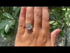 pear diamond dainty ring 