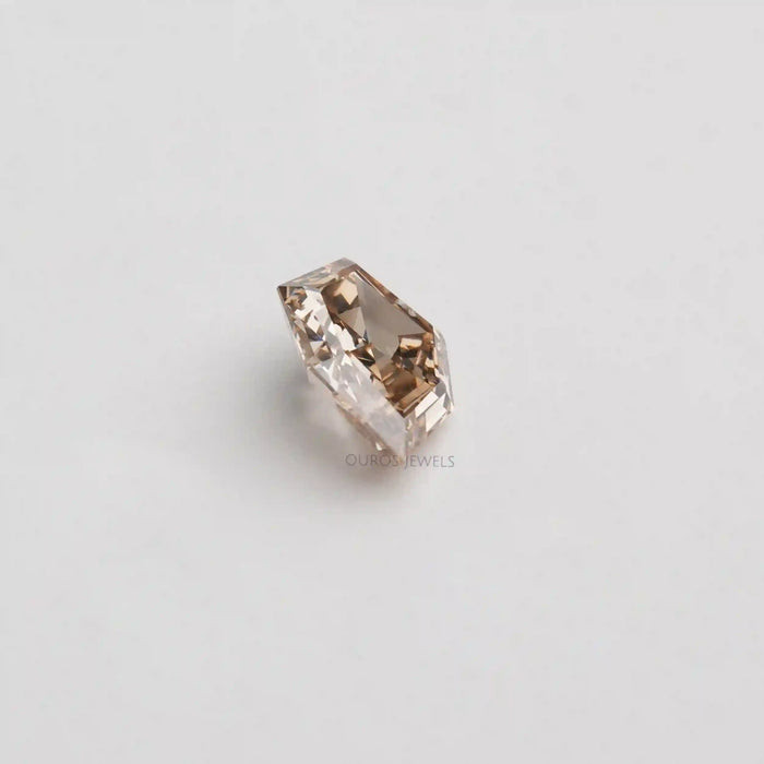 Step cut Pear Lab Diamond