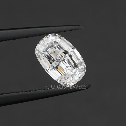 [1.09 Carat Step Cut Cushion Loose Diamond's Clear Cuts]-[Ouros Jewels]