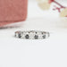 [Black Round Cut Eternity Band]-[Ouros Jewels]