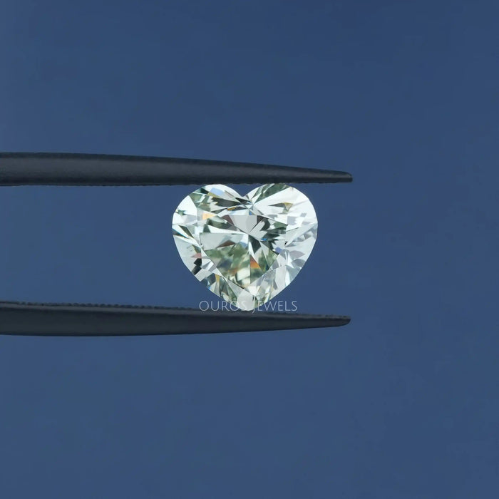 2,47 Karat Grüner Herz schliff Labor Diamant