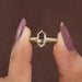 [Hexagon Cut Diamond Engagement Ring]-[Ouros Jewels]