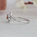 [Oval Bypass Setting Diamond Ring]-[Ouros Jewels]