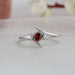 [Rad Brilliant Oval Diamond Dainty Ring]-[Ouros Jewels]