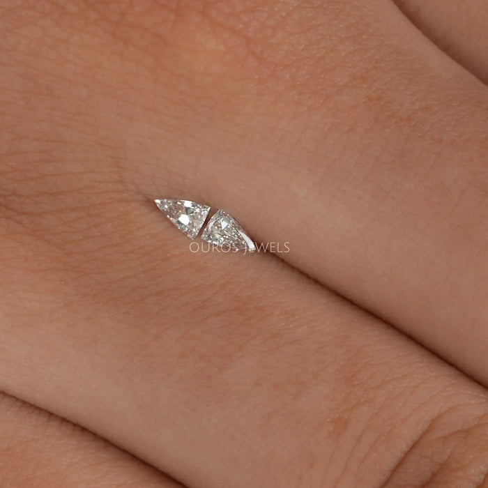 Pfeil Förmiger Labor diamant Paar