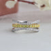 [3 Row Round Cut Lab Grown Diamond Eternity Band]-[Ouros Jewels]