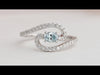 Youtube video of fancy green oval cut lab grown diamond ring