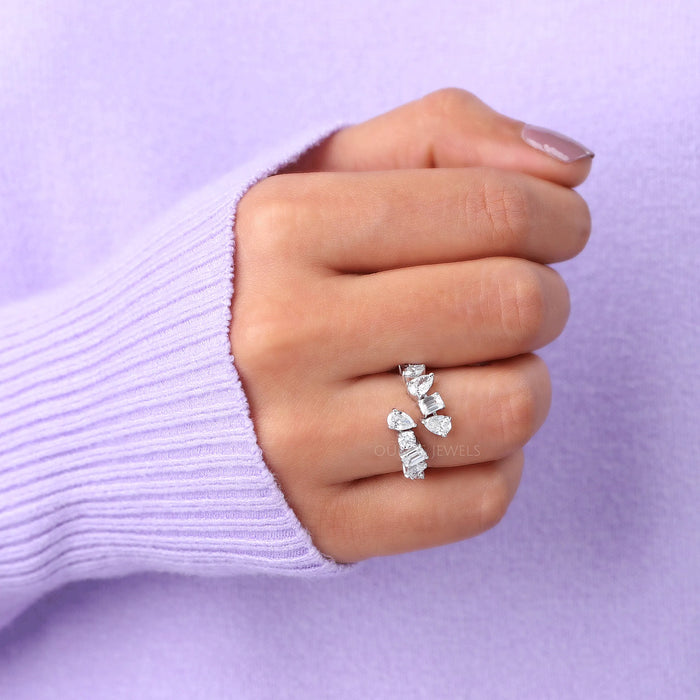 Multi Form Diamant Eternity Band