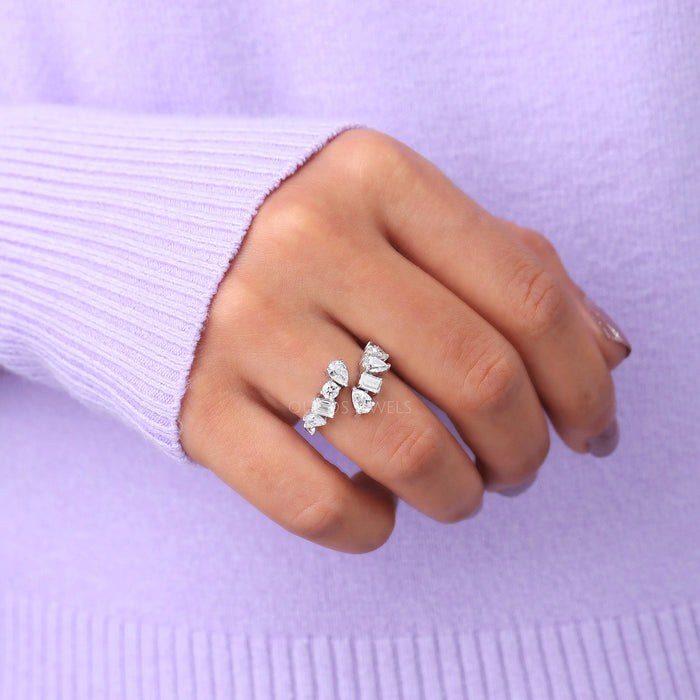 Multi Form Diamant Eternity Band